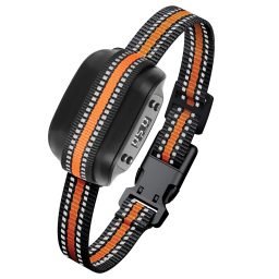 Smart GPS dog fence collar with adjustable strap and digital tracking module